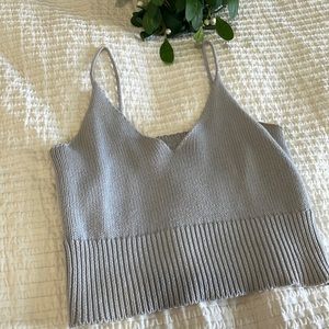 PacSun Cropped Sweater Tank
